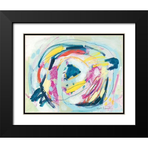 Our Nest Black Modern Wood Framed Art Print with Double Matting by Roberts, Kait