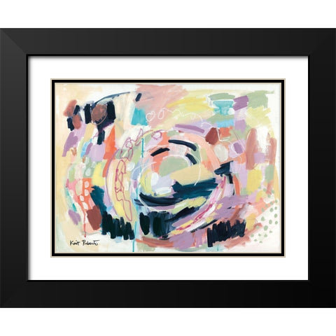 Shelter Black Modern Wood Framed Art Print with Double Matting by Roberts, Kait