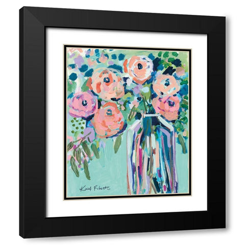 Let the Light In Black Modern Wood Framed Art Print with Double Matting by Roberts, Kati