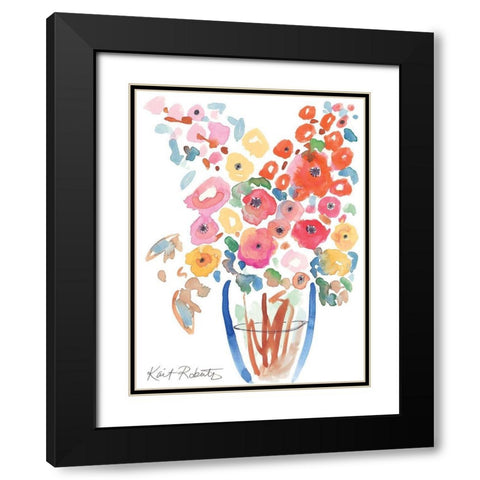 Bundle of Summer Color Black Modern Wood Framed Art Print with Double Matting by Roberts, Kait