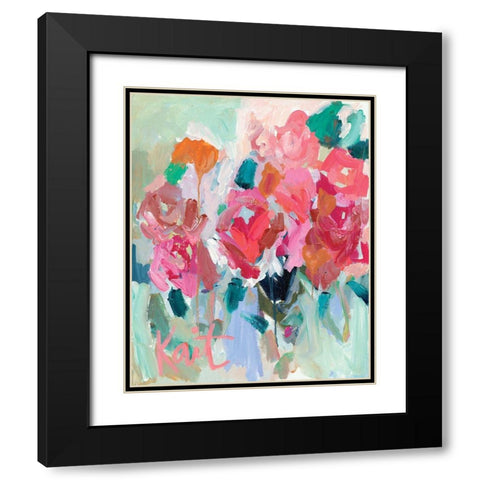 Plant Dreams Black Modern Wood Framed Art Print with Double Matting by Roberts, Kait