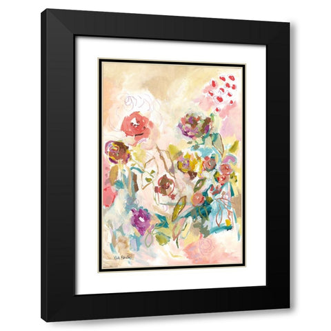 My Heart has Wings and I Can Fly Black Modern Wood Framed Art Print with Double Matting by Roberts, Kait