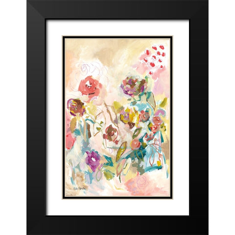 My Heart has Wings and I Can Fly Black Modern Wood Framed Art Print with Double Matting by Roberts, Kait