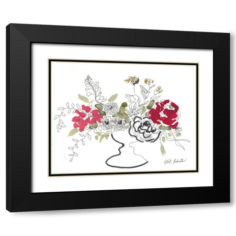 Grow With Me Black Modern Wood Framed Art Print with Double Matting by Roberts, Kait