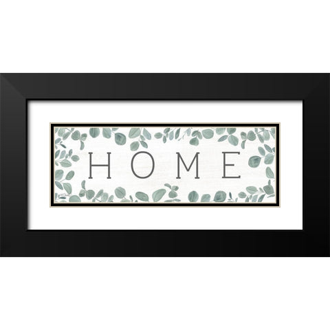 Home Eucalyptus I Black Modern Wood Framed Art Print with Double Matting by Sherrill, Kate