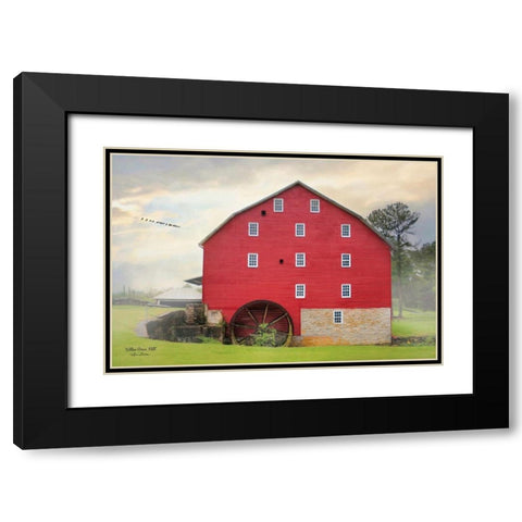 Willow Grove Mill Black Modern Wood Framed Art Print with Double Matting by Deiter, Lori