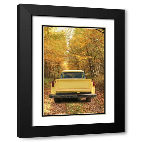 The Season of Color Black Modern Wood Framed Art Print with Double Matting by Deiter, Lori
