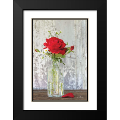 Everlasting Love Black Modern Wood Framed Art Print with Double Matting by Deiter, Lori
