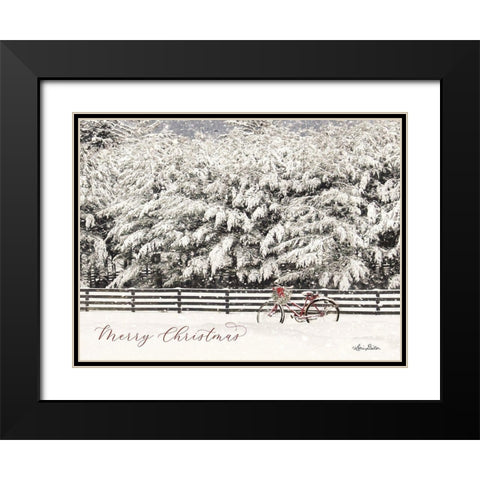 In the Midst of Winter   Black Modern Wood Framed Art Print with Double Matting by Deiter, Lori