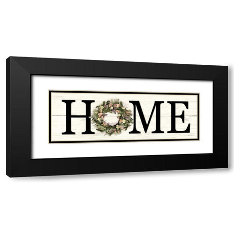Summer Home Black Modern Wood Framed Art Print with Double Matting by Deiter, Lori