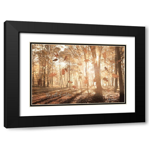 The Gift of Nature Black Modern Wood Framed Art Print with Double Matting by Deiter, Lori