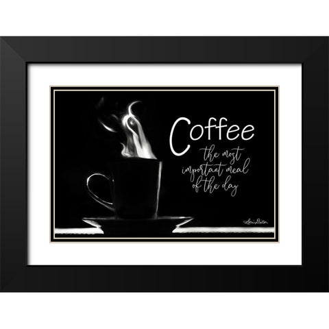 Most Important Meal Black Modern Wood Framed Art Print with Double Matting by Deiter, Lori