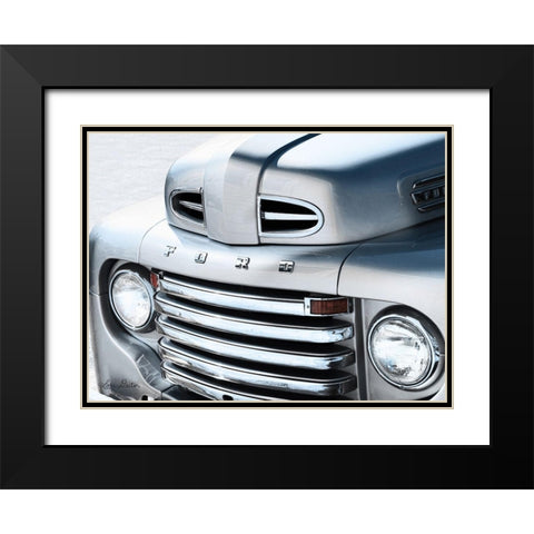 Tough Like a Ford Black Modern Wood Framed Art Print with Double Matting by Deiter, Lori