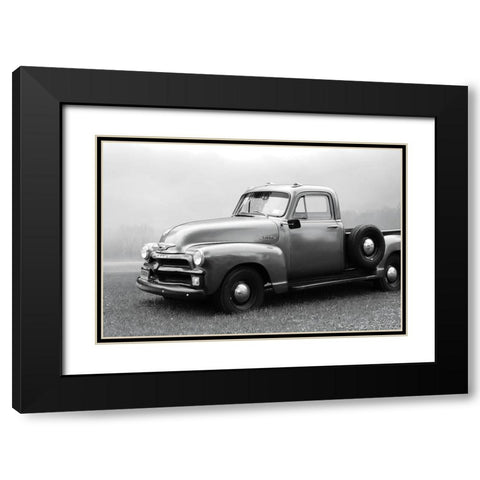1954 Chevy Pick-Up   Black Modern Wood Framed Art Print with Double Matting by Deiter, Lori