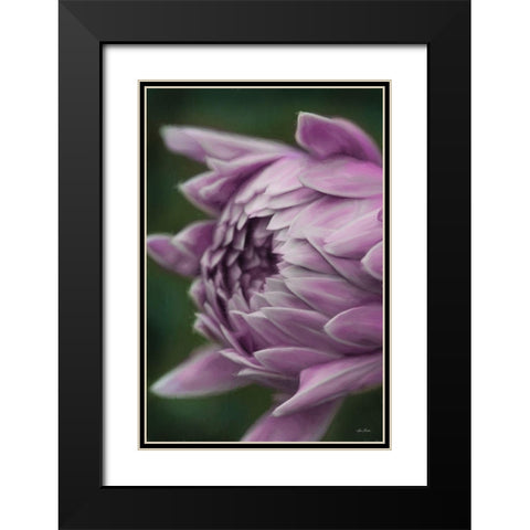 Open Your Heart Black Modern Wood Framed Art Print with Double Matting by Deiter, Lori