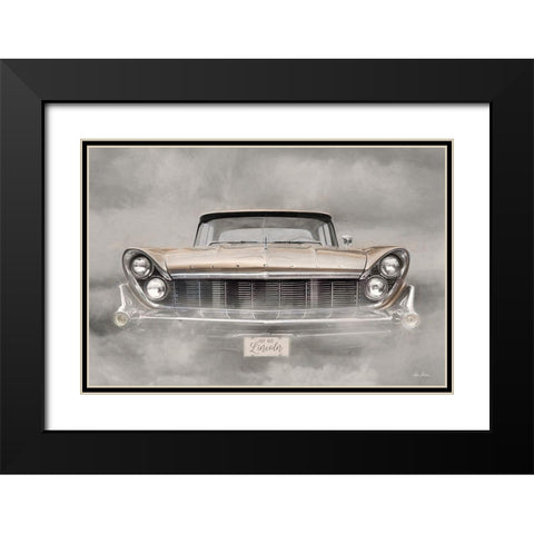 Hot Rod Lincoln Black Modern Wood Framed Art Print with Double Matting by Deiter, Lori