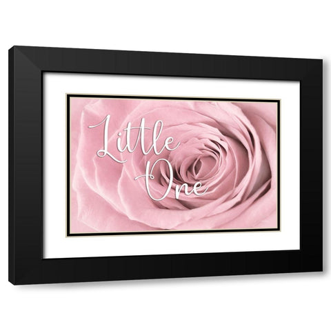 Little One    Black Modern Wood Framed Art Print with Double Matting by Deiter, Lori