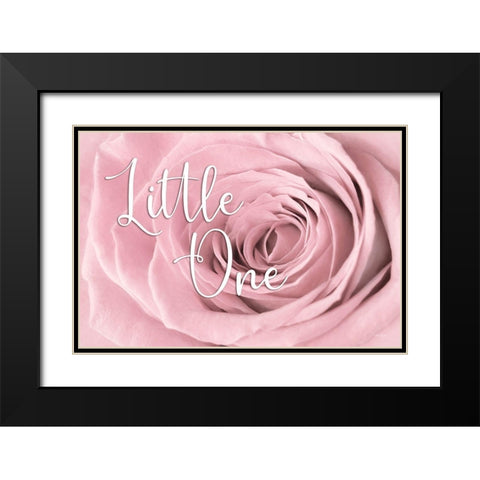 Little One    Black Modern Wood Framed Art Print with Double Matting by Deiter, Lori