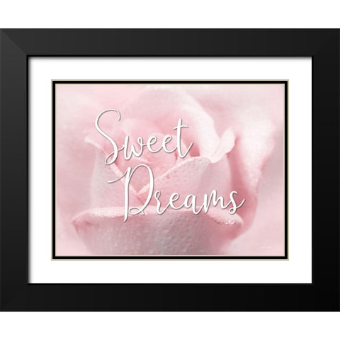 Sweet Dreams Black Modern Wood Framed Art Print with Double Matting by Deiter, Lori