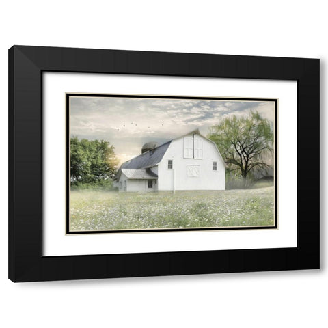 Brownsville Sunrise Black Modern Wood Framed Art Print with Double Matting by Deiter, Lori