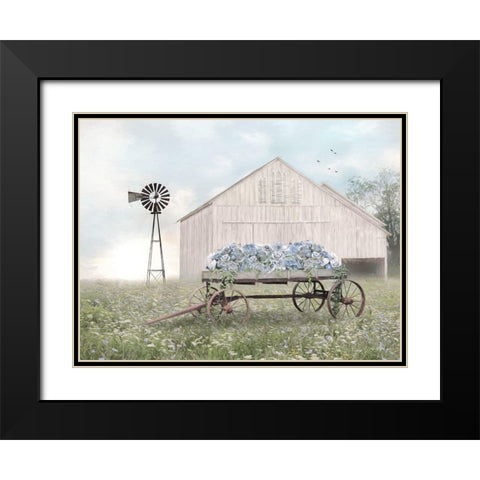 Unfolding Beauty      Black Modern Wood Framed Art Print with Double Matting by Deiter, Lori