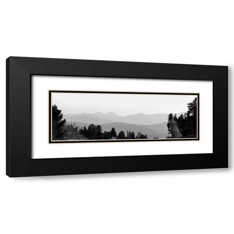 Arapaho National Forest   Black Modern Wood Framed Art Print with Double Matting by Deiter, Lori