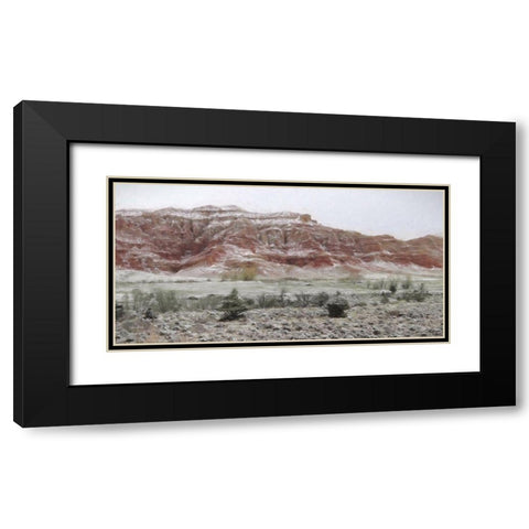 Hills of Wyoming II  Black Modern Wood Framed Art Print with Double Matting by Deiter, Lori