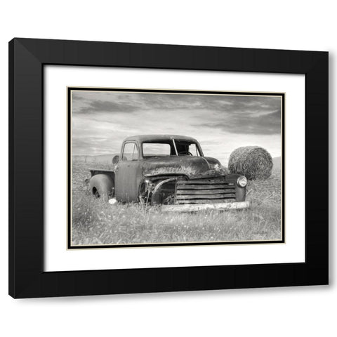 Rustic Charm I Black Modern Wood Framed Art Print with Double Matting by Deiter, Lori