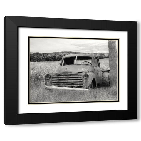 Rustic Charm II Black Modern Wood Framed Art Print with Double Matting by Deiter, Lori