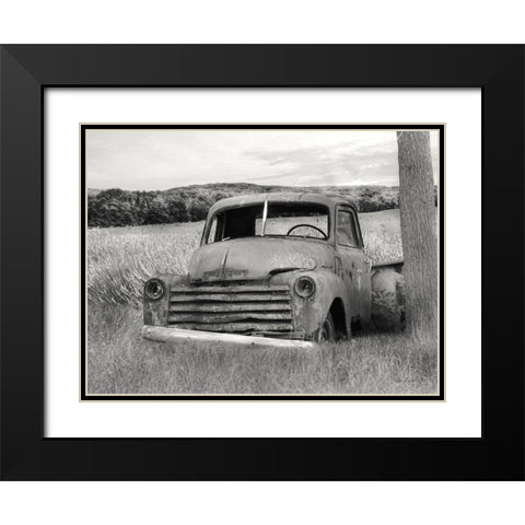 Rustic Charm II Black Modern Wood Framed Art Print with Double Matting by Deiter, Lori