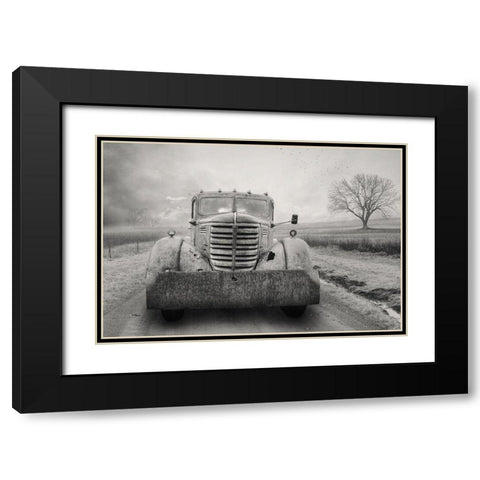 Rustic Charm VI Black Modern Wood Framed Art Print with Double Matting by Deiter, Lori