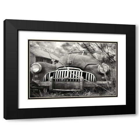 Rustic Charm VII Black Modern Wood Framed Art Print with Double Matting by Deiter, Lori