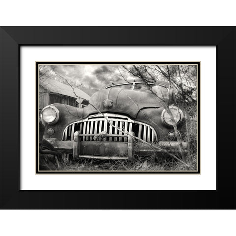 Rustic Charm VII Black Modern Wood Framed Art Print with Double Matting by Deiter, Lori