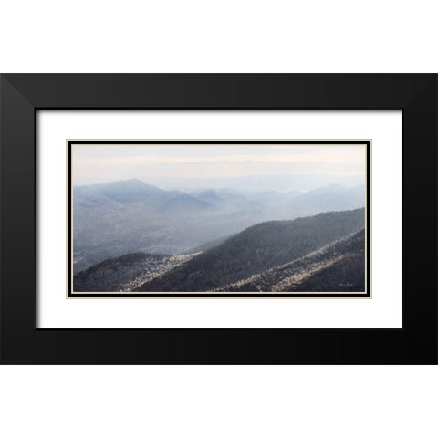 Adirondack Mountains 2 Black Modern Wood Framed Art Print with Double Matting by Deiter, Lori