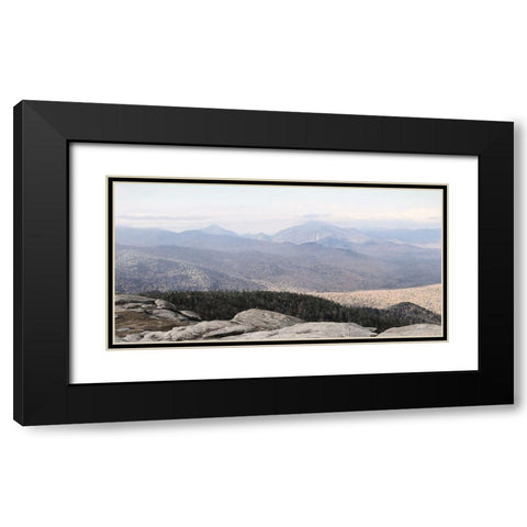 Adirondack Mountains 3 Black Modern Wood Framed Art Print with Double Matting by Deiter, Lori