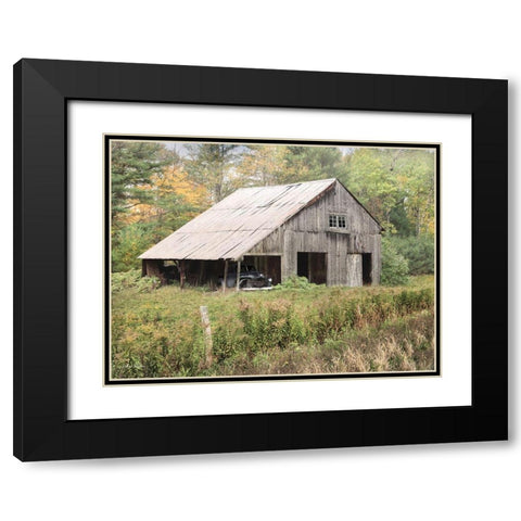 Left Behind Black Modern Wood Framed Art Print with Double Matting by Deiter, Lori