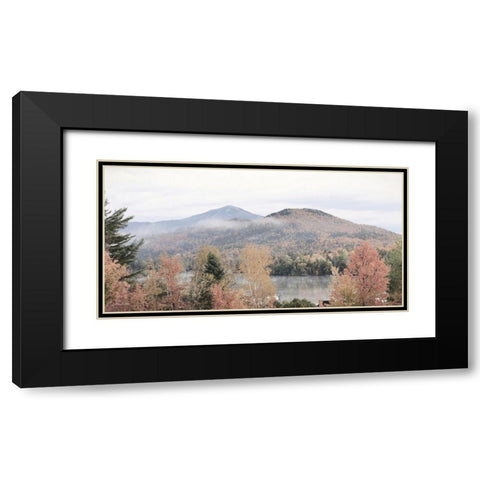 Whiteface Mountain Black Modern Wood Framed Art Print with Double Matting by Deiter, Lori