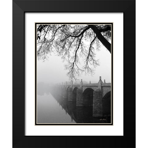 Market Street Black Modern Wood Framed Art Print with Double Matting by Deiter, Lori