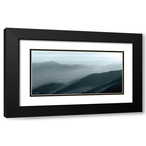 Adirondack View Black Modern Wood Framed Art Print with Double Matting by Deiter, Lori