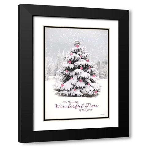 Most Wonderful Time Black Modern Wood Framed Art Print with Double Matting by Deiter, Lori