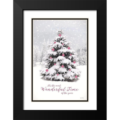 Most Wonderful Time Black Modern Wood Framed Art Print with Double Matting by Deiter, Lori