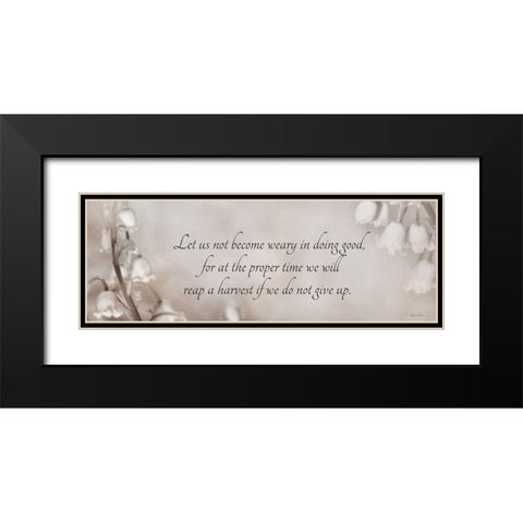 Doing Good Black Modern Wood Framed Art Print with Double Matting by Deiter, Lori