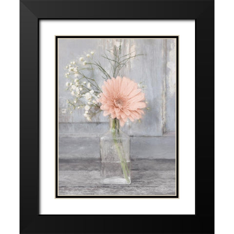 Farmhouse Floral IV Black Modern Wood Framed Art Print with Double Matting by Deiter, Lori
