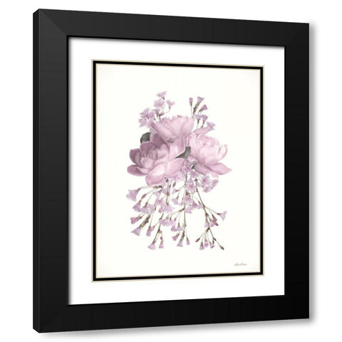Roses and Blossoms I Black Modern Wood Framed Art Print with Double Matting by Deiter, Lori