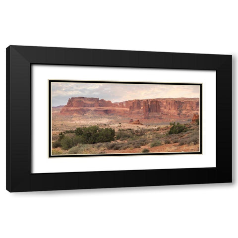 Dusty Desert V Black Modern Wood Framed Art Print with Double Matting by Deiter, Lori