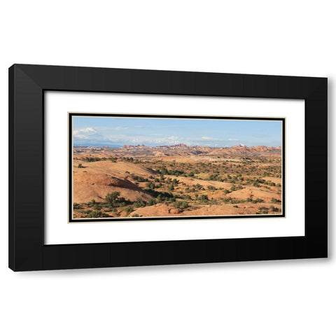 Moab Sand Flats II Black Modern Wood Framed Art Print with Double Matting by Deiter, Lori