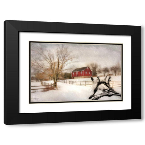 Almost Home Black Modern Wood Framed Art Print with Double Matting by Deiter, Lori
