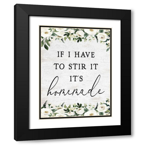 Homemade Black Modern Wood Framed Art Print with Double Matting by lettered And lined