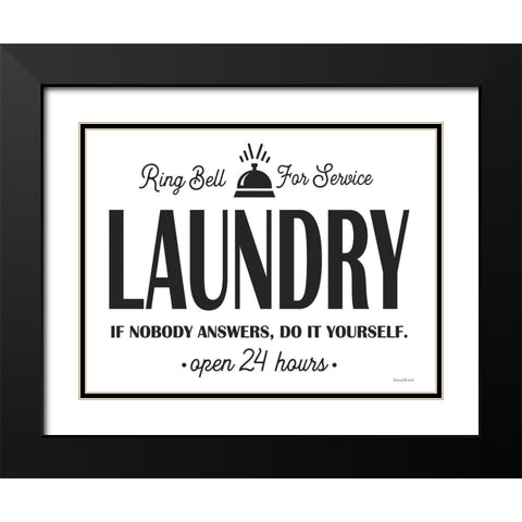 Do It Yourself Black Modern Wood Framed Art Print with Double Matting by lettered And lined