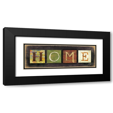 Home Black Modern Wood Framed Art Print with Double Matting by Rae, Marla